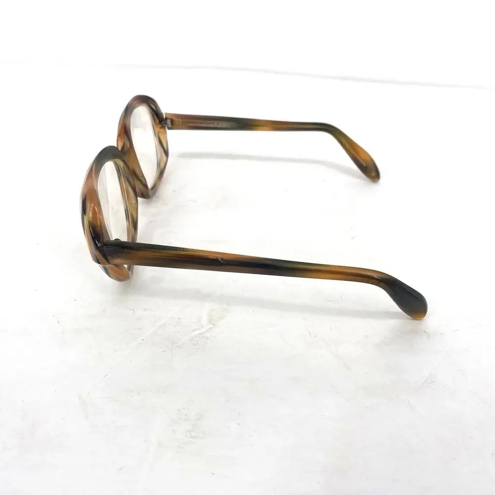 Vintage Menrad 162 Tortoise Shell Eyeglasses Frames 52-16 Brown Retro